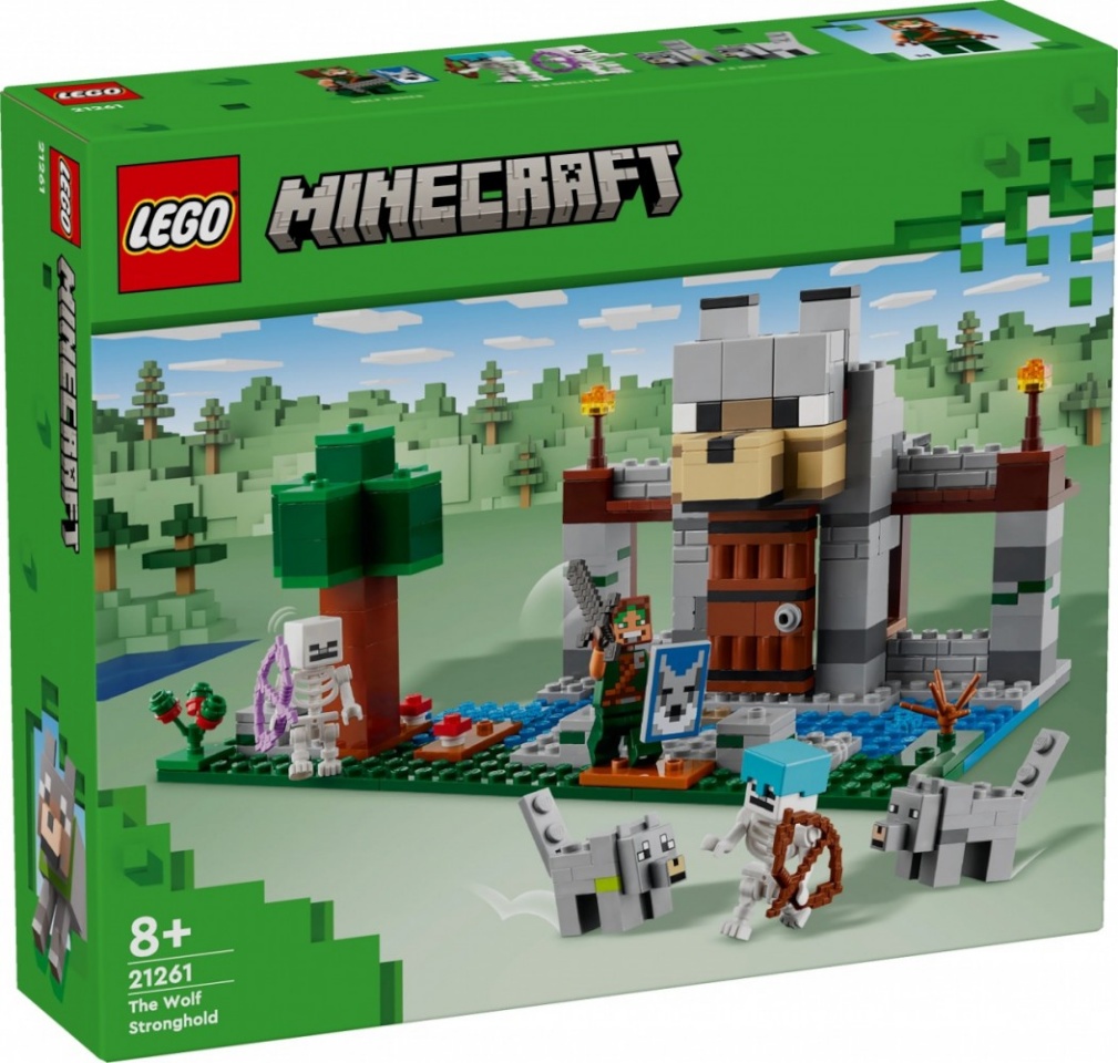 LEGO klotsid 21261 Minecraft Die Wolfsfestung