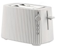 Alessi röster MDL08W Plisse Toaster, valge