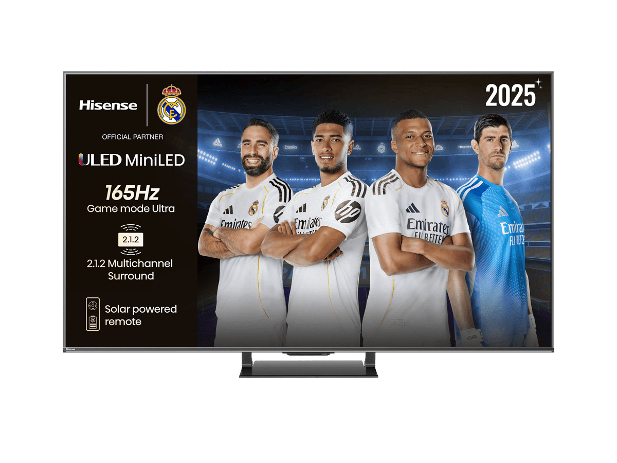 Hisense televiisor U7Q PRO, 75'', 4K UHD, ULED, Mini LED, must 