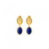 One Jewels naiste kõrvarõngad OJSE03D kuldne sinine