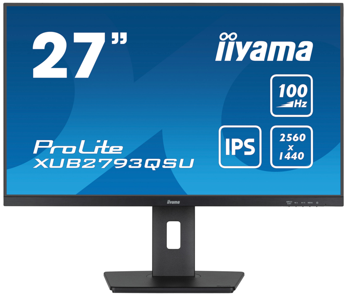 iiyama monitor 68.6cm (27") XUB2793QSU-B6 16:9 HDMI+DP+2xUSB IPS Retail