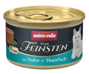 Animonda kassitoit Vom Feinsten Mousse Chicken and Tuna, 85g