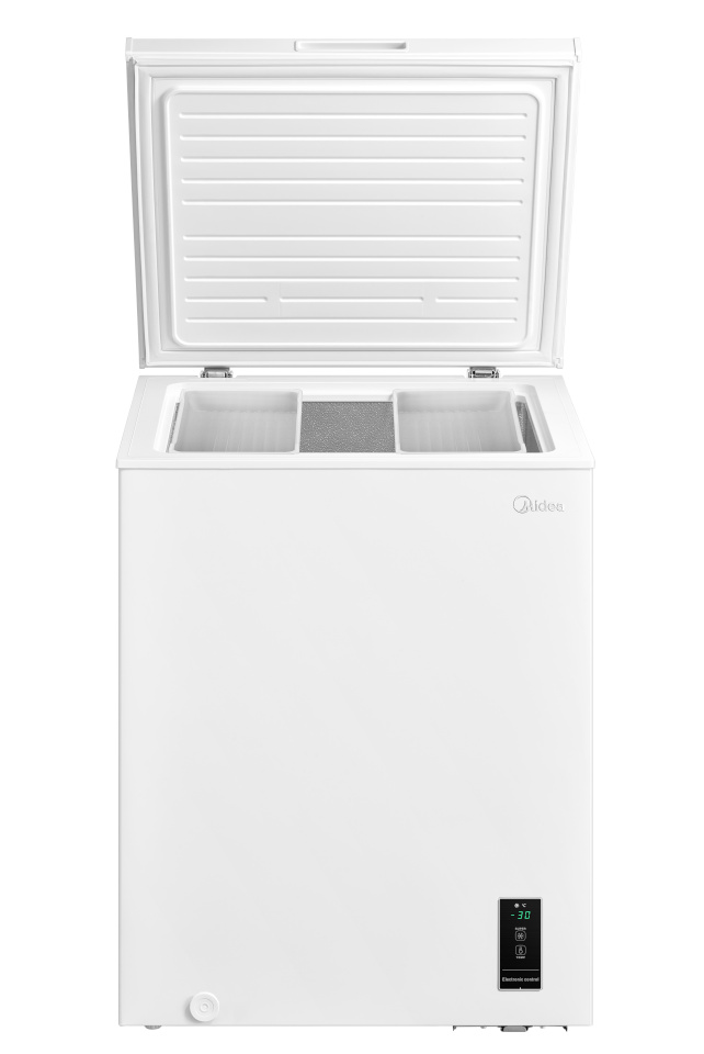 Midea sügavkülmik | MDRC207FEE01 | Energy efficiency class E | Chest | Free standing | Height 85cm | Total net capacity 142 L | valge