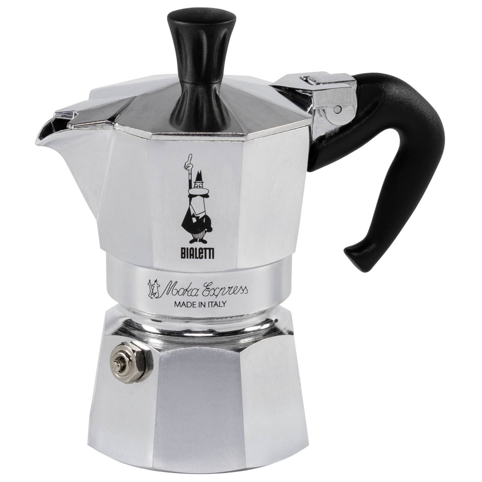 Bialetti espressokann Moka Express (hõbedane, 1 tassile)