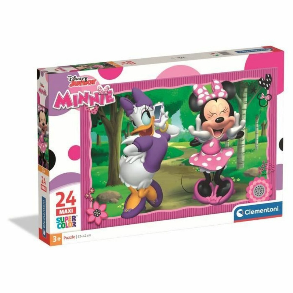 Clementoni pusle Maxi - Minnie 24 Ühikut