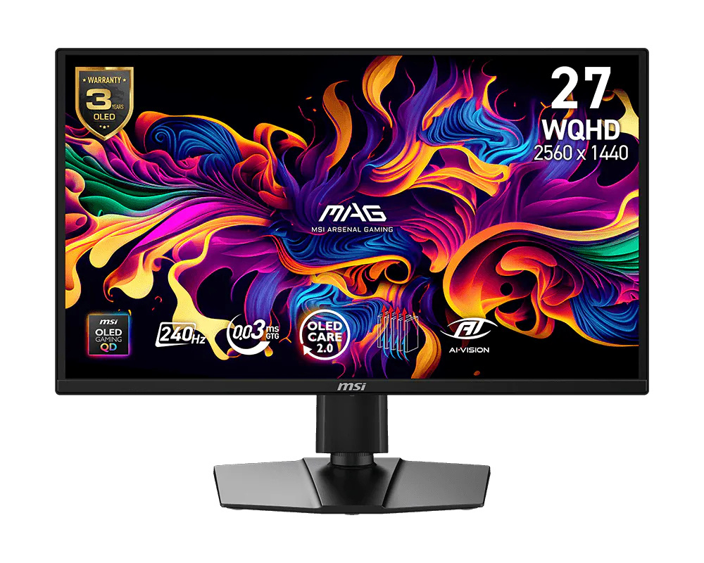 MSI monitor MAG 272QP QD-OLED X24