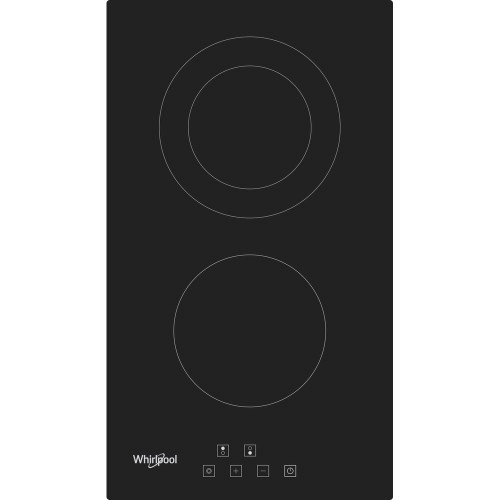 Whirlpool pliidiplaat WRD6030B 2 x Hilight, 30cm, must