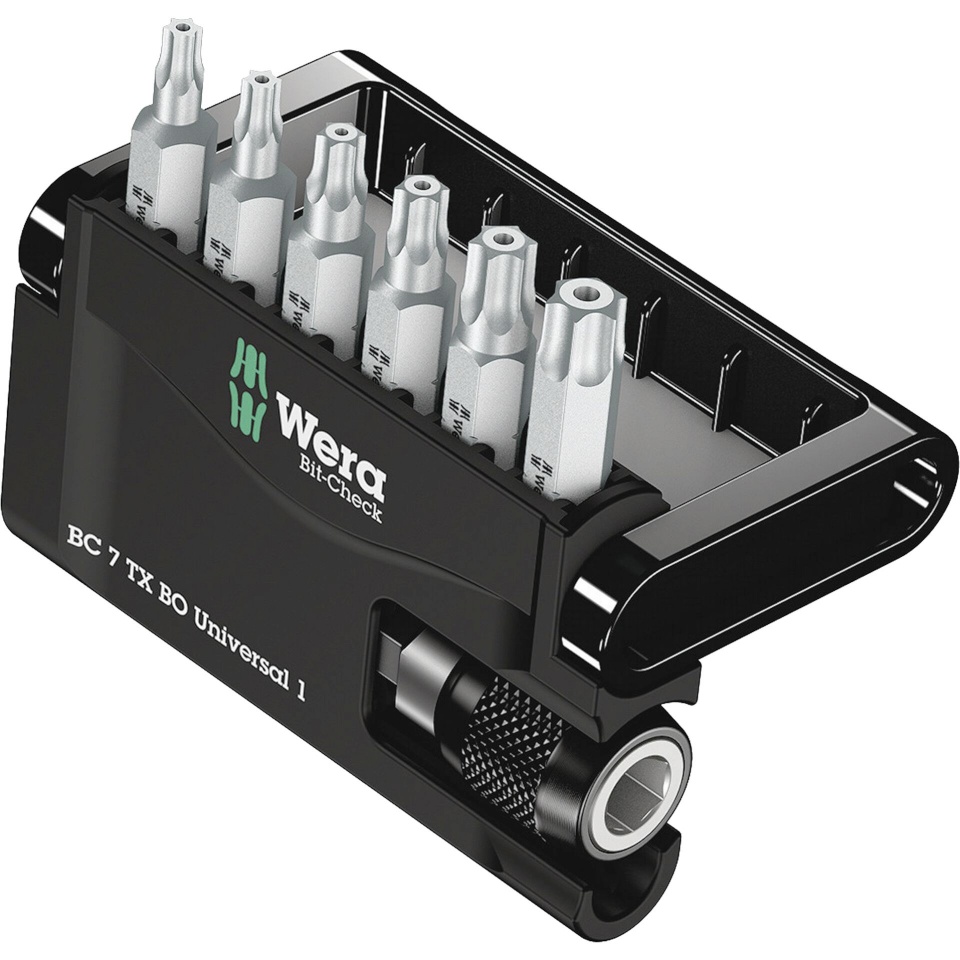 Wera kruvikeerajate komplekt Bit-Check 7 TX BO universal 1