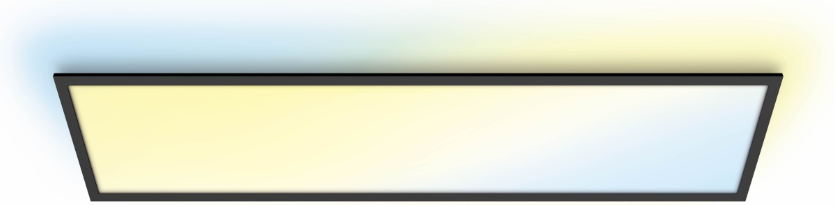 WiZ nutipaneelilamp, must, häälestatav valge, Wi-Fi, 30 x 120 cm