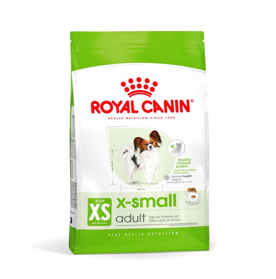 Royal Canin kuivtoit koerale Adult x- small SHN, 1,5kg