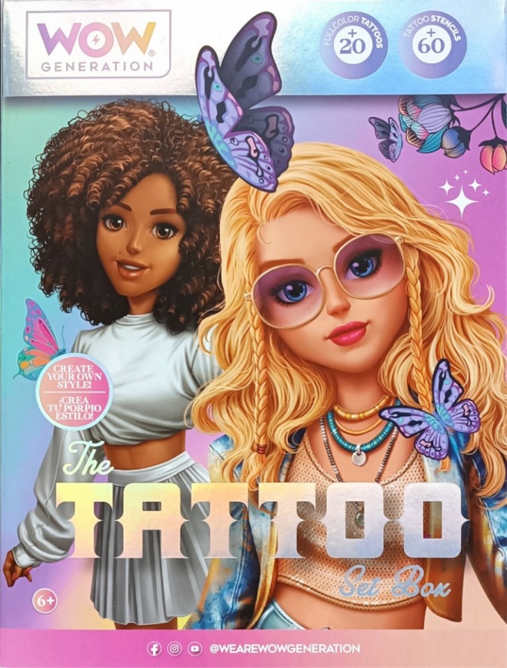 Kids Euroswan Creative set tattoo