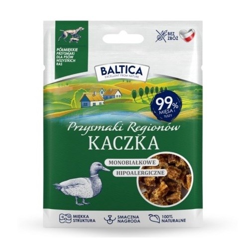 Baltica maius koerale Przysmaki Regionów Monoprotein Duck, 30g