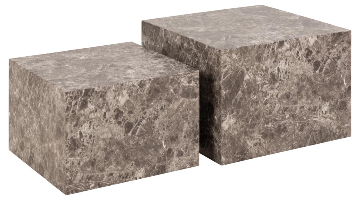 H4Y diivanilaud Dice, 58x58x40cm, helepruun