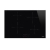 SMEG pliidiplaat SI2741D 4 x induktsioon, 70/75cm, must, lõigatud serv