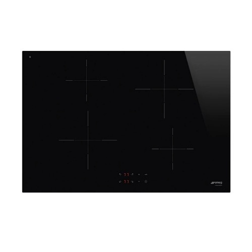 SMEG pliidiplaat SI2741D 4 x induktsioon, 70/75cm, must, lõigatud serv