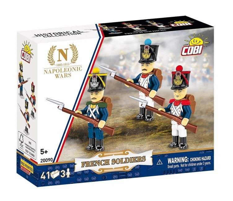 Cobi klotsid Francuscy żołnierze 41 Elements