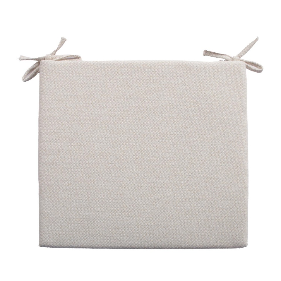 H4Y toolikate SUMMER 38x43x2,5cm, naturaalvalge, 100% polüester, kangas 467