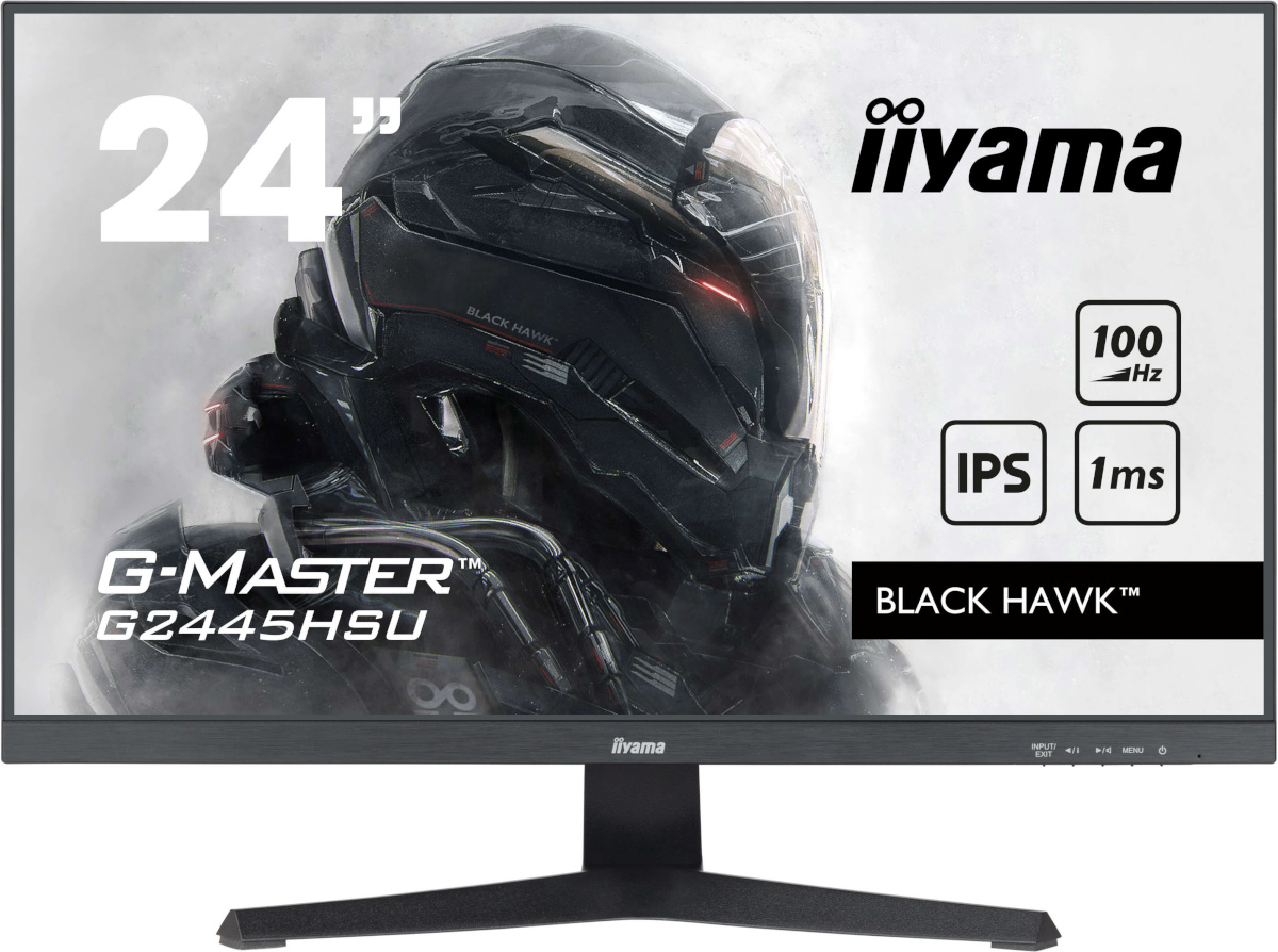 iiyama monitor 60.5cm (23.8") GB2445HSU-B2 16:9 HDMI+DP+2xUSB Lift