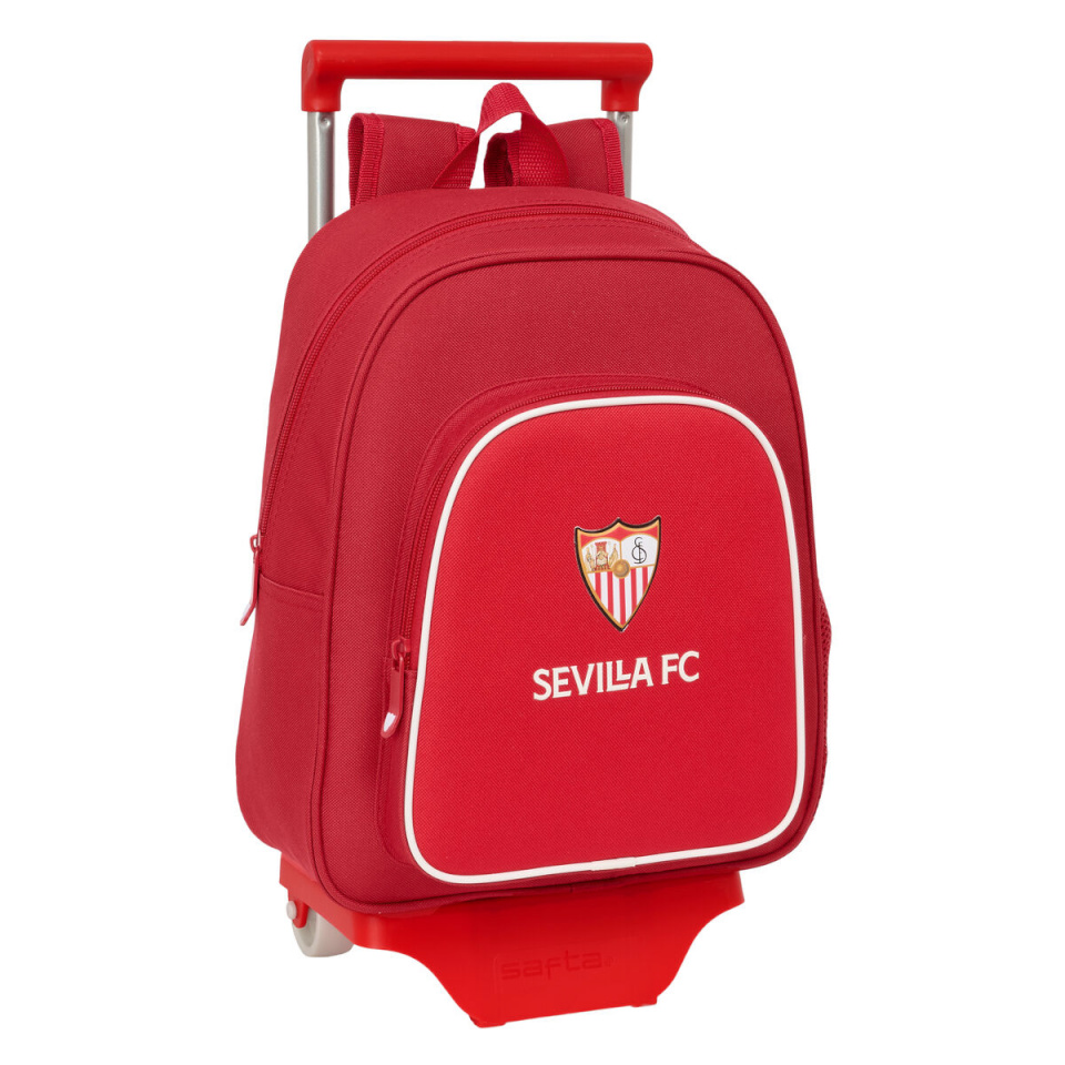 Sevilla Fútbol Club seljakott punane 28x34x10cm