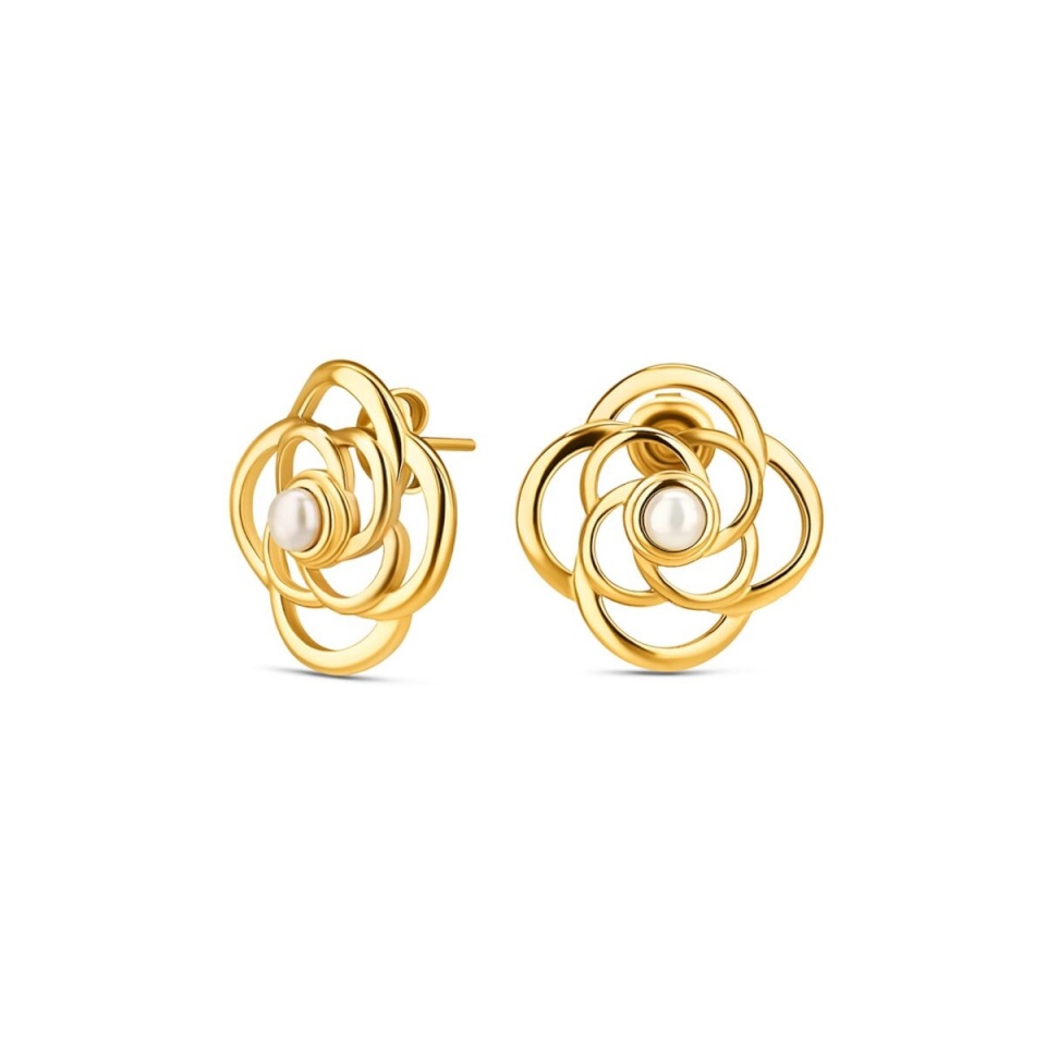 One Jewels naiste kõrvarõngad OJRE04D kuldne