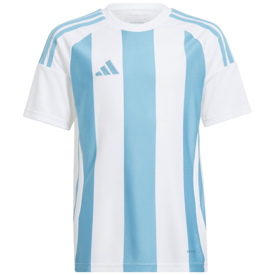 Adidas Teamwear T-särk lastele Striped 24 Jersey valge-sinine IW2137 suurus 128cm