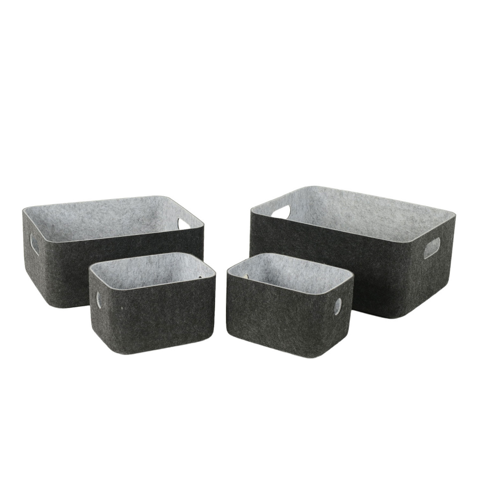 H4Y kast Lido Felt, 36x27x16cm, tumehall 