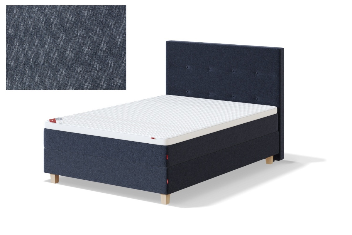 Sleepwell kontinentaalvoodi BLUE CONTINENTAL, 140x200x41cm, AGGE Blue sinine, jäik