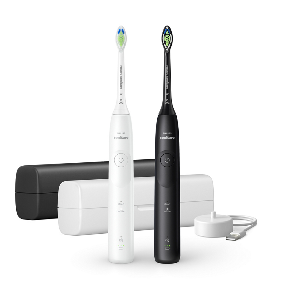 Philips elektriline hambahari HX7119/02 Sonicare Series 5500 Rechargeable Toothbrush, valge/must