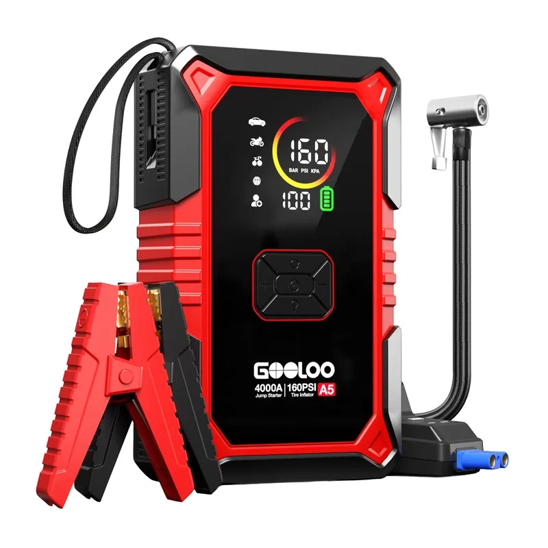 Gooloo A5 2-in-1 Jump Starter with Compressor