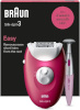 Braun epilaator Silk Epil 3 3-202 Epilator, roosa