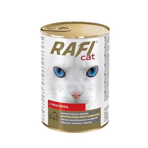 Dolina Noteci kassitoit Rafi Cat with Beef, 415g