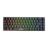 Fifine klaviatuur GK1 mechancial keyboard ,65% RGB (must)
