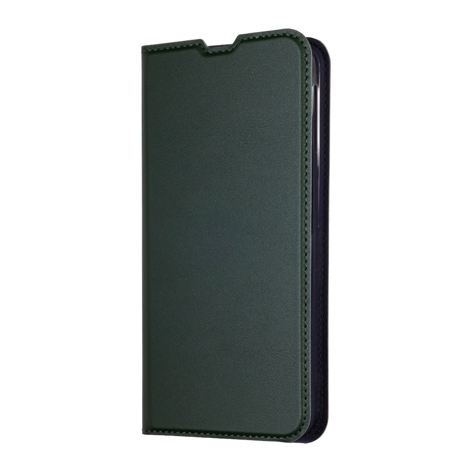 FoneKit kaitsev raamatuümbris, Samsung Galaxy A27, tumeroheline