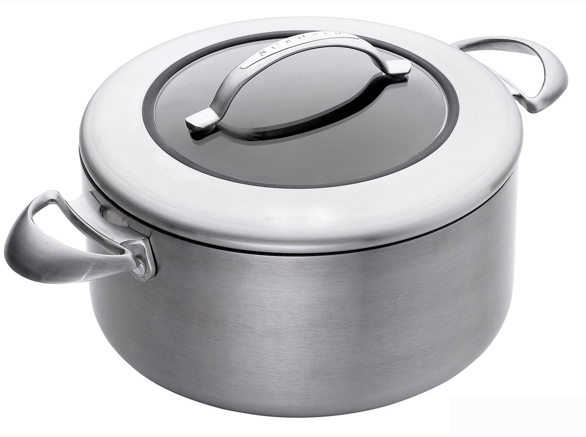 Scanpan pott CTX Dutch Oven Cooking Pan, 3,5L, hõbedane