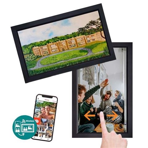 B-Photo pildiraam Frameo Digital Photo Frame HF-156B must 15.6 "