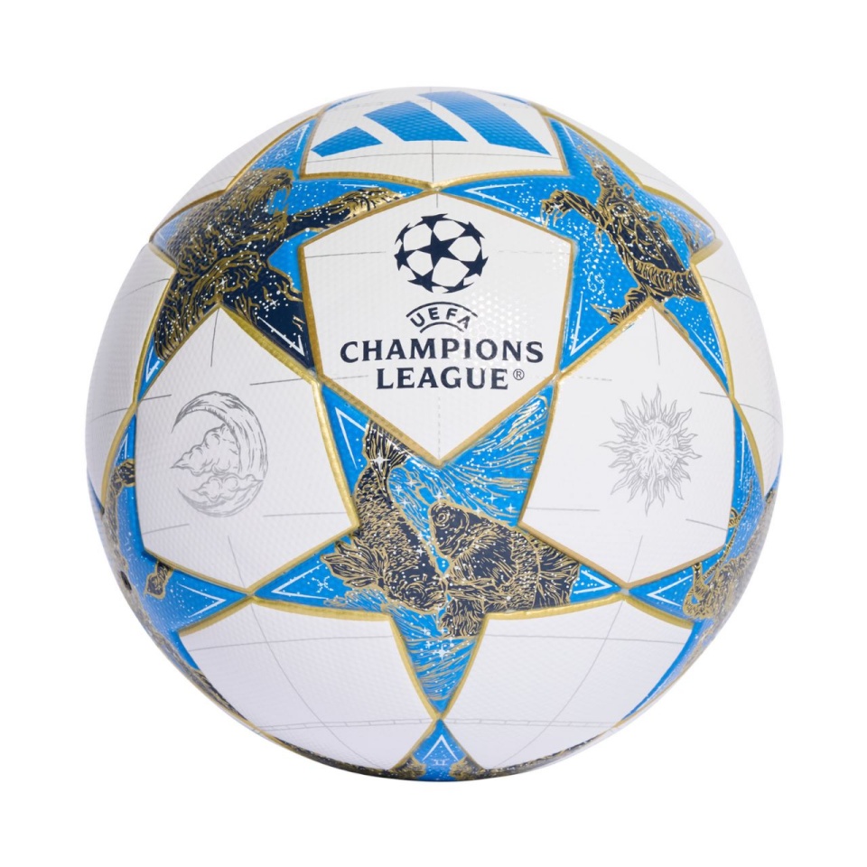 Adidas jalgpall UCL League 25/26 League Stage Box valge-sinine-kuldne JP1548 4