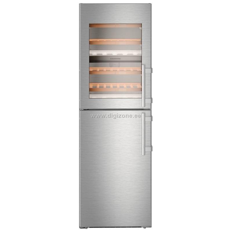 Liebherr veini-sügavkülmik SWTNES4285-21 Wine Cooler with Freezer, 185cm, roostevaba teras