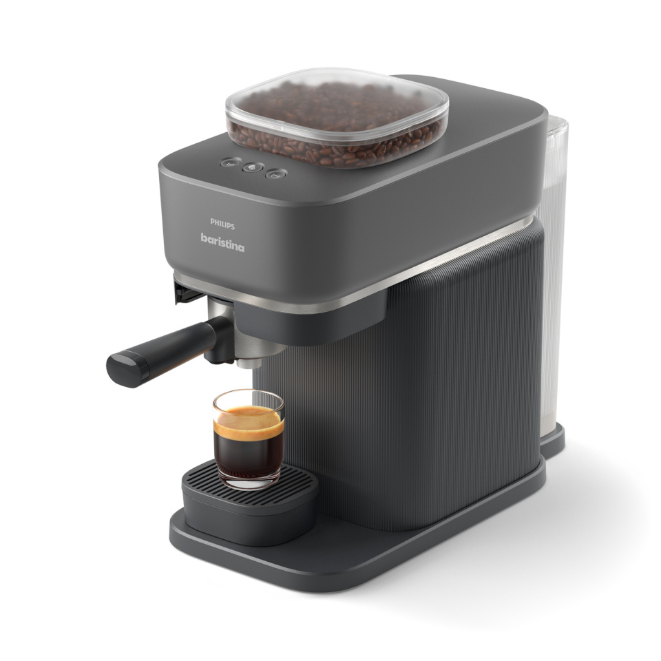 Philips kohvimasin Coffee maker | BAR300/60 Baristina | Pump pressure 16 bar | Semi-automatic | 122.8 W | must
