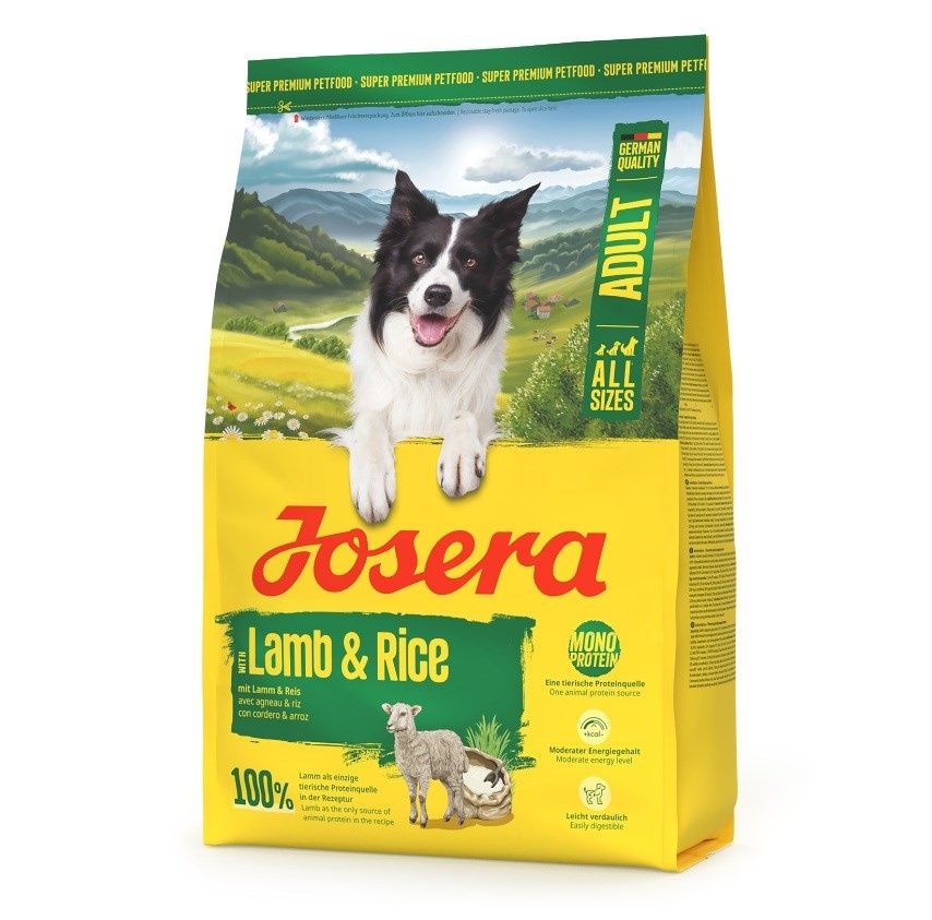 Josera kuivtoit koerale Lamb & Rice - Dry Dog Food- 3kg