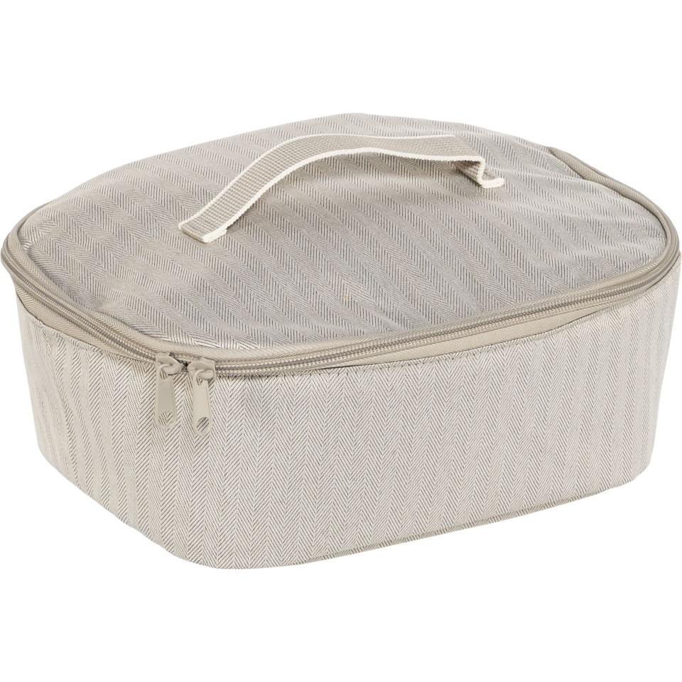 Reisenthel termokott Coolerbag M Pocket Herringbone Sand, beež