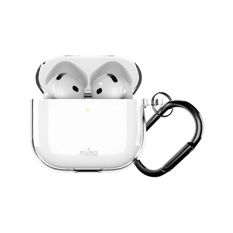 Puro 0.3 Nude Case for AirPods 4 - Transparent AirPods 4