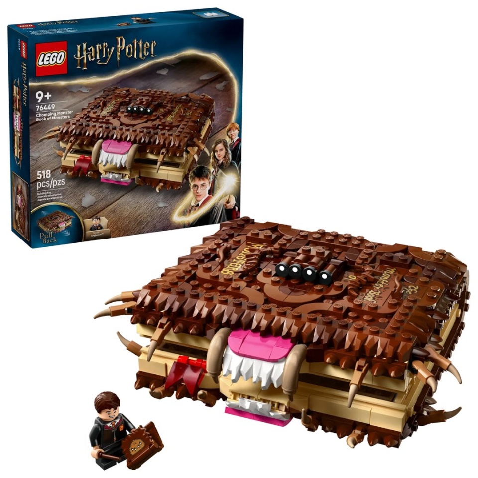 Lego klotsid HARRY POTTER 76449 Chomping Monster Book of Monsters