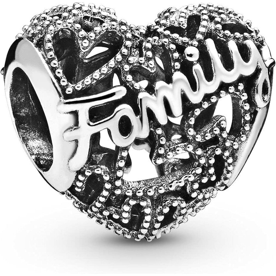 Pandora naiste amulett FAMILY HEART