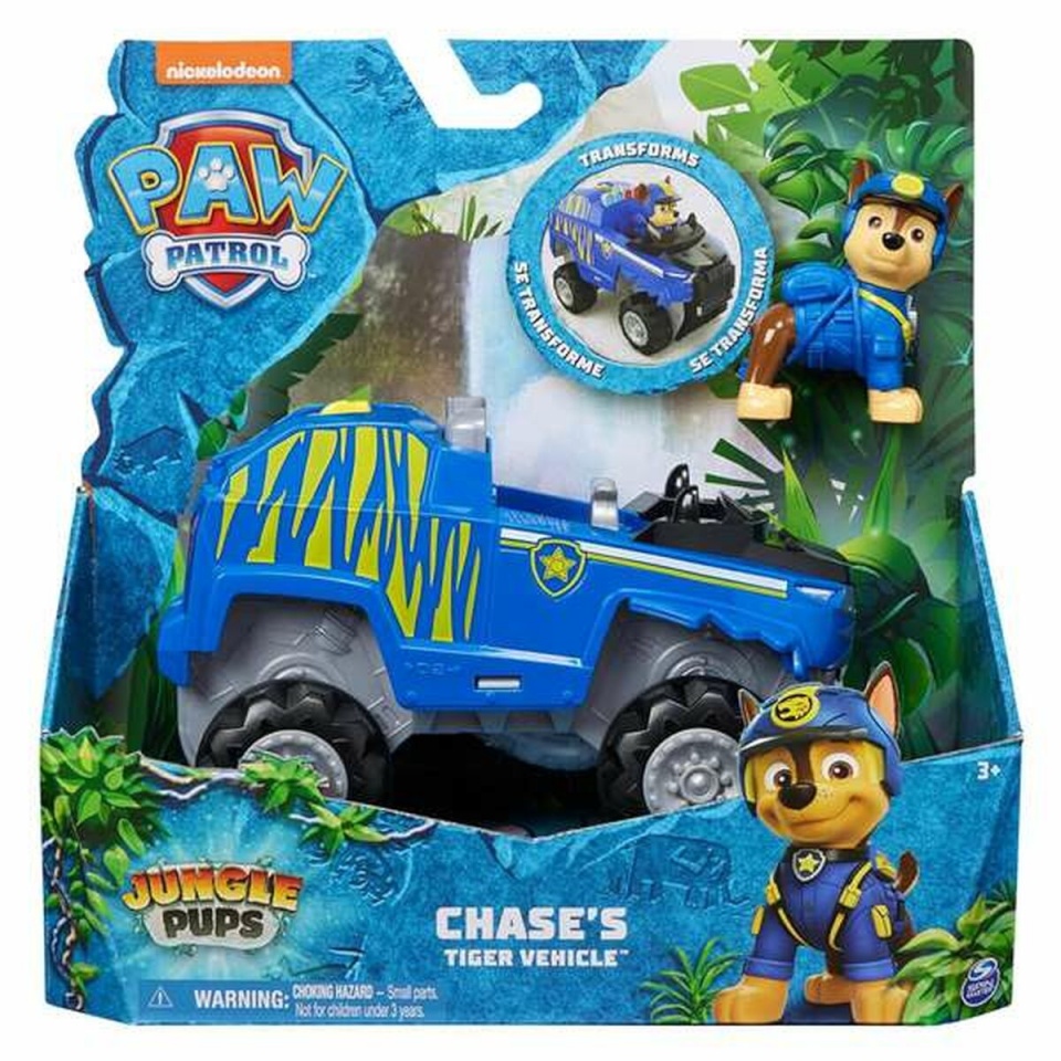 The Paw Patrol mänguauto Jungle Mitmevärviline must/sinine