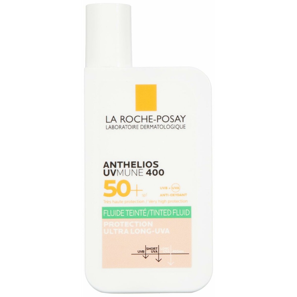 La Roche-Posay päikesekaitsekreem Anthelios UVMUNE 400 Tinted Fluid 50ml, naistele