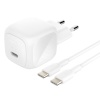 Belkin laadija BOOST Charge USB-C 45W PD PPS+USB-C Kab.ws WCA013kq1MWH-B6