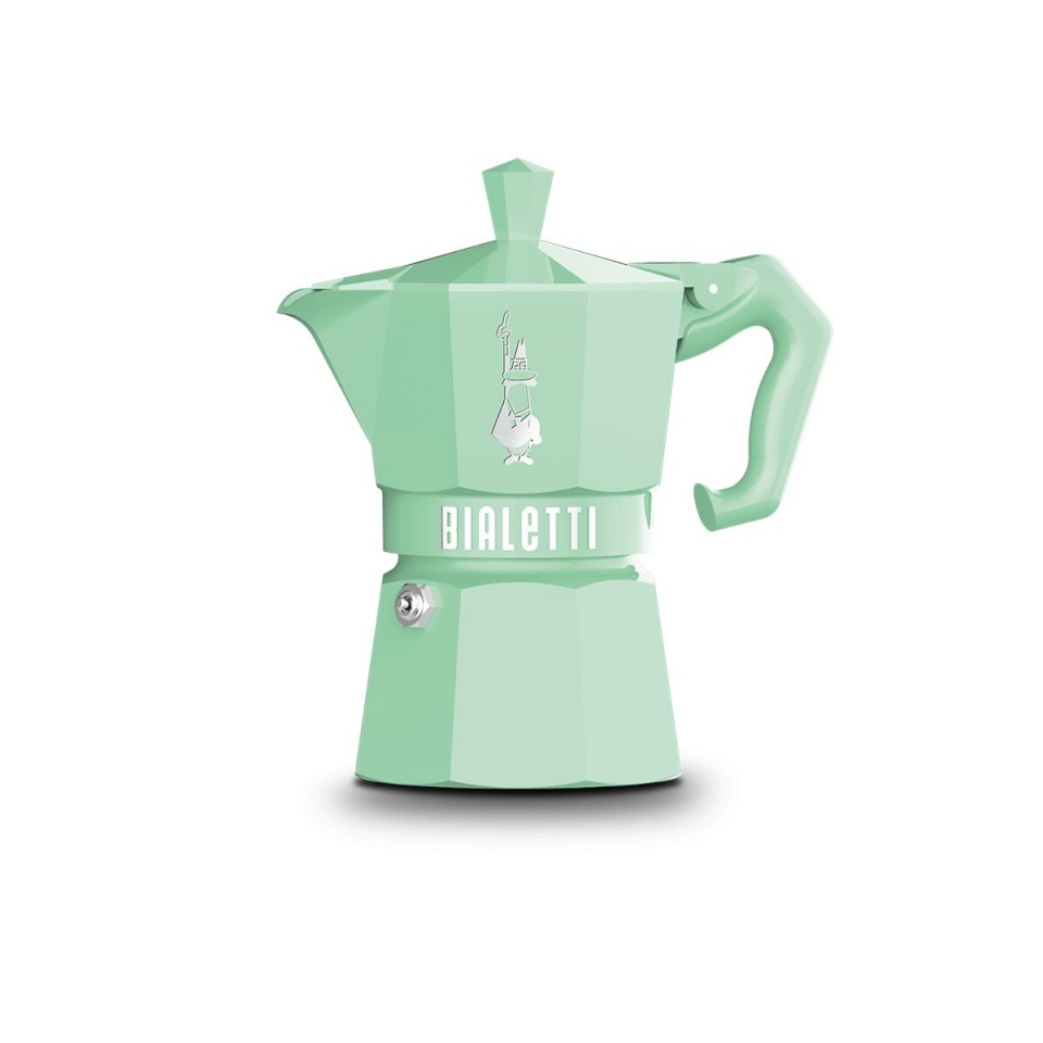 Bialetti Itaalia Kohvikann MOKA EXCLUSIVE GREEN 3T roheline Alumiinium 3 tassi