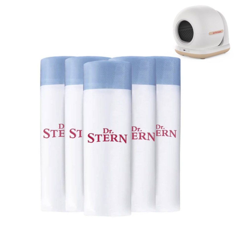 Dr.Stern prügikott kassiliivakastile CB001, 5 rulli, 75tk
