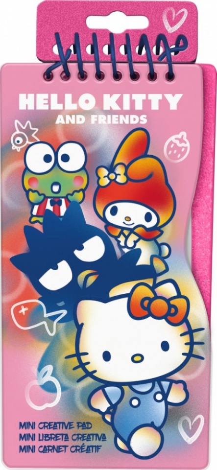 Kids Euroswan Colorbook stickers set Hello Kitty