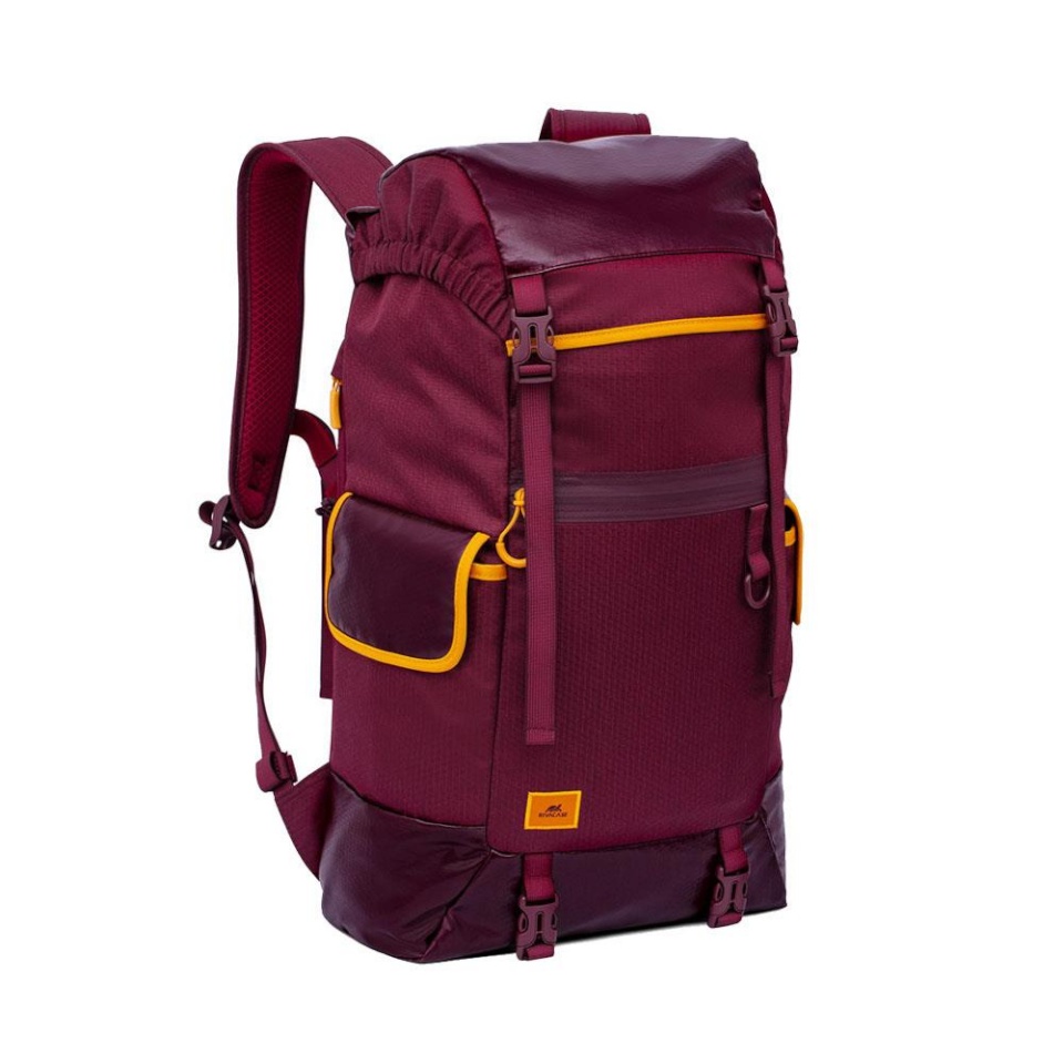 Rivacase Backpack 30l 17.3" burgundy punane 5361